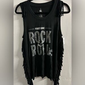 Rock ‘n Roller Coaster Ladies Top.